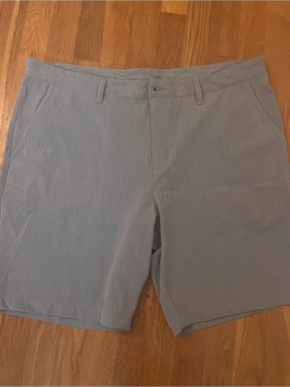 Men's Addias Lightweight Casual Shorts - Gray
